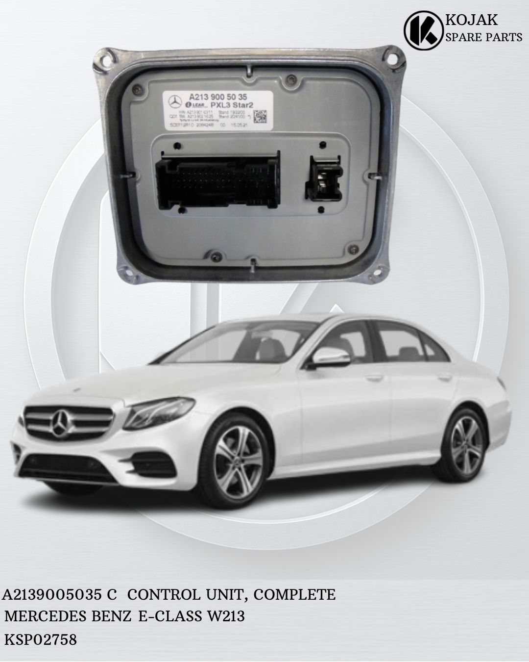 Control Unit for Mercedes-Benz E-Class W213