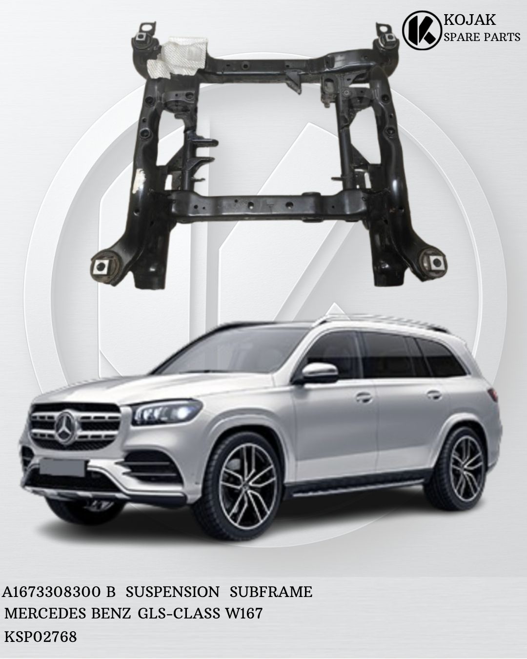 Mercedes-Benz GLS-Class W167 Front Suspension Subframe