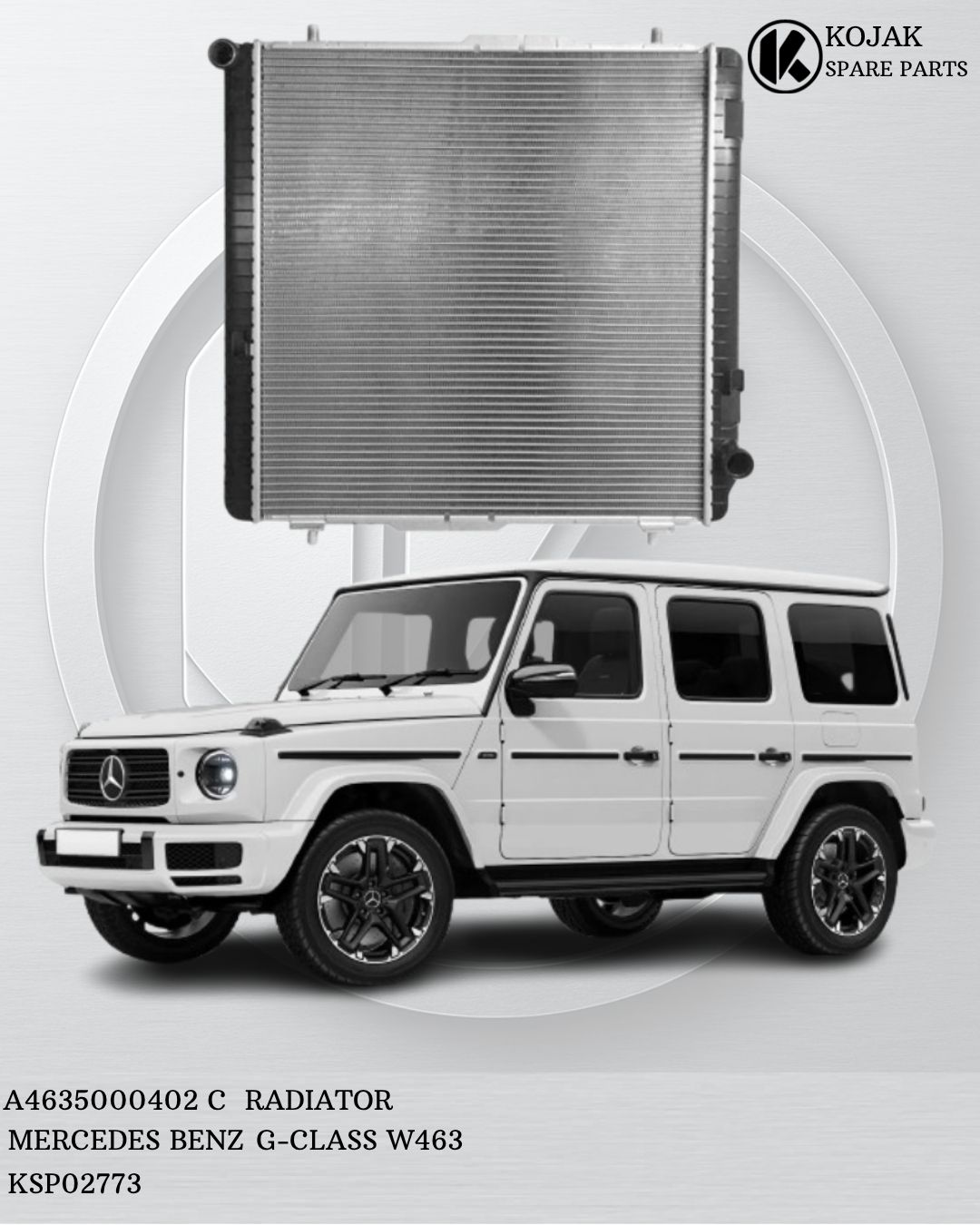 Radiator Mercedes-Benz G-Class W463