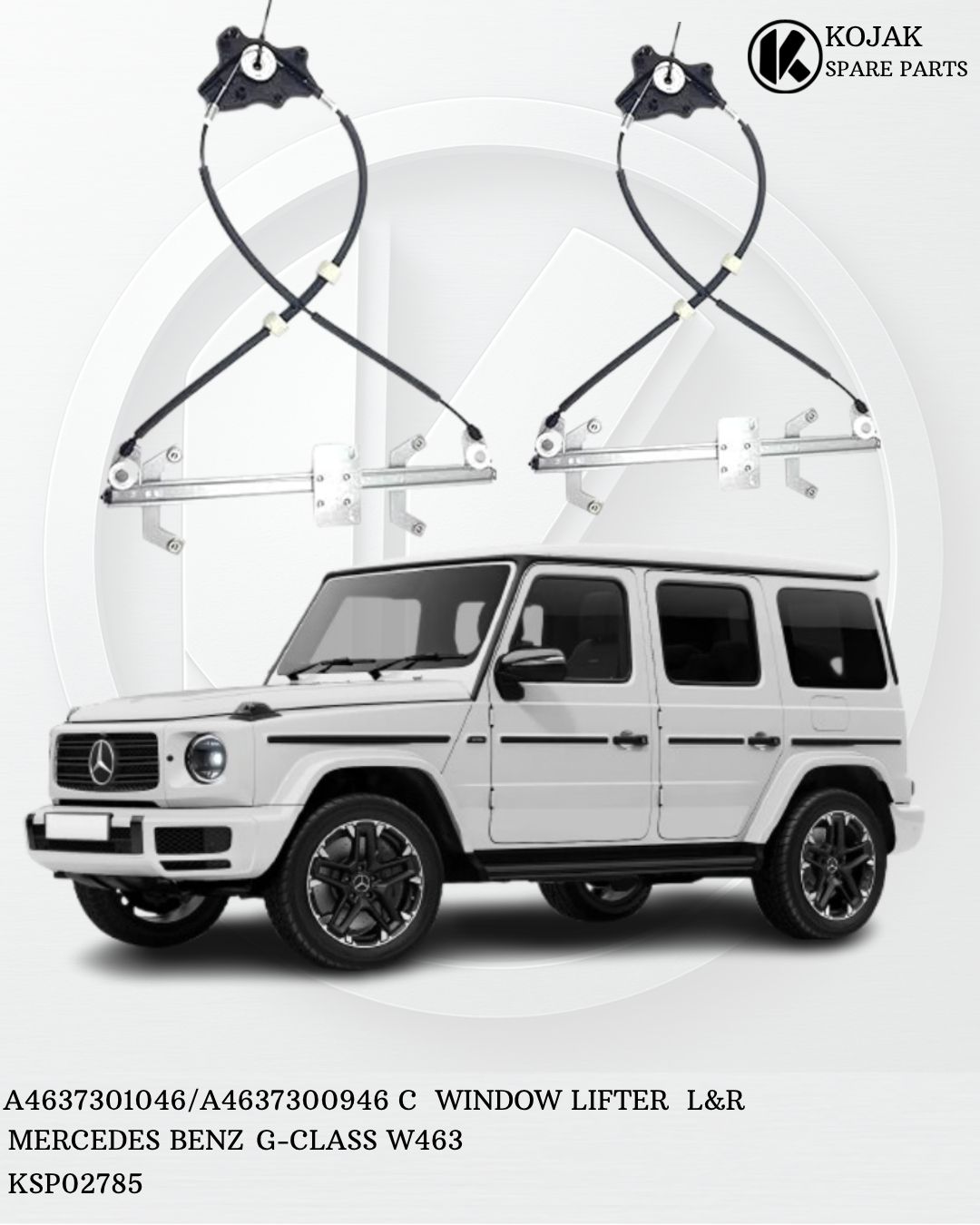 Window Lifter Left & Right Mercedes-Benz G-Class W463