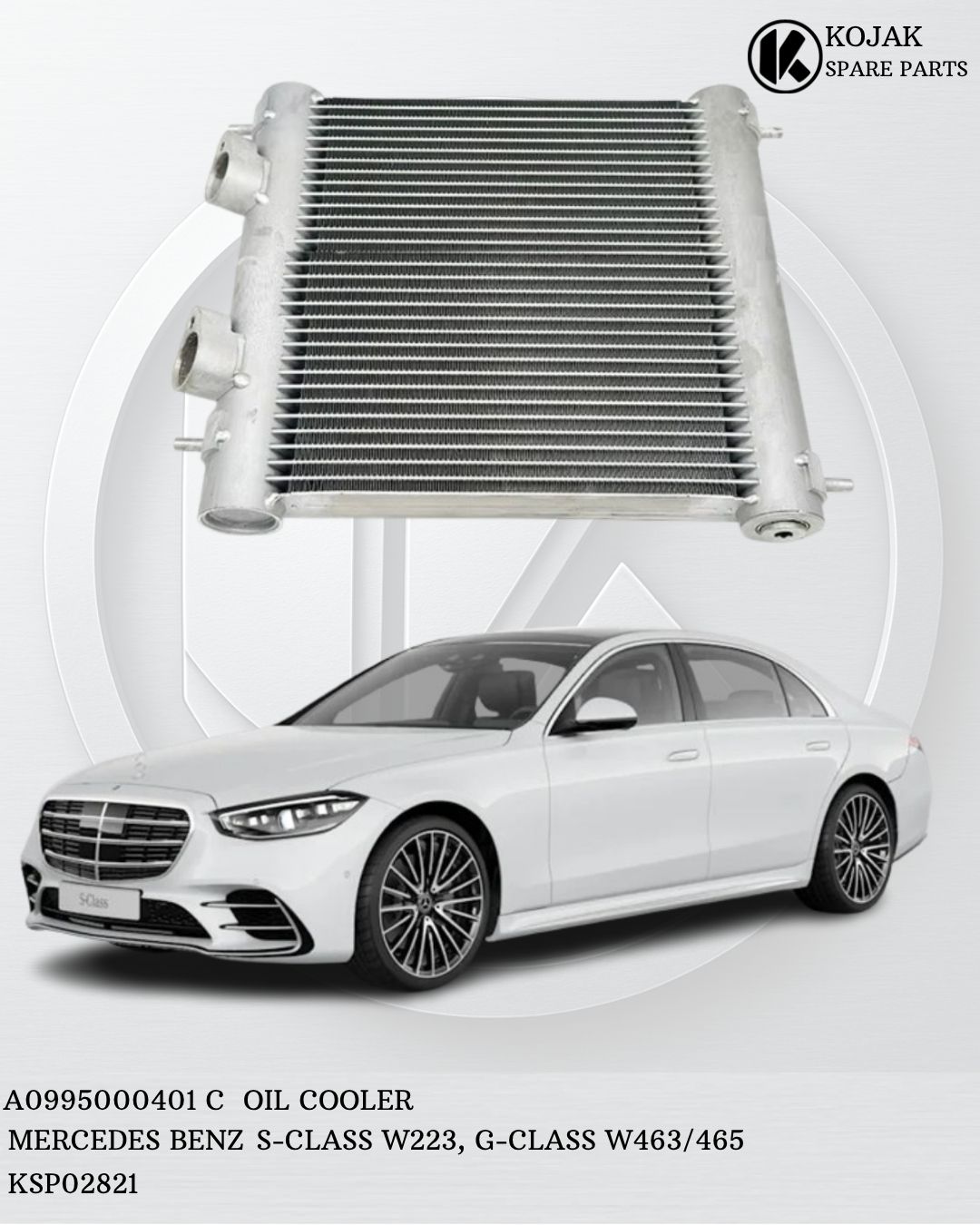 Oil Cooler Mercedes-Benz S-Class W223 G-Class W463/465