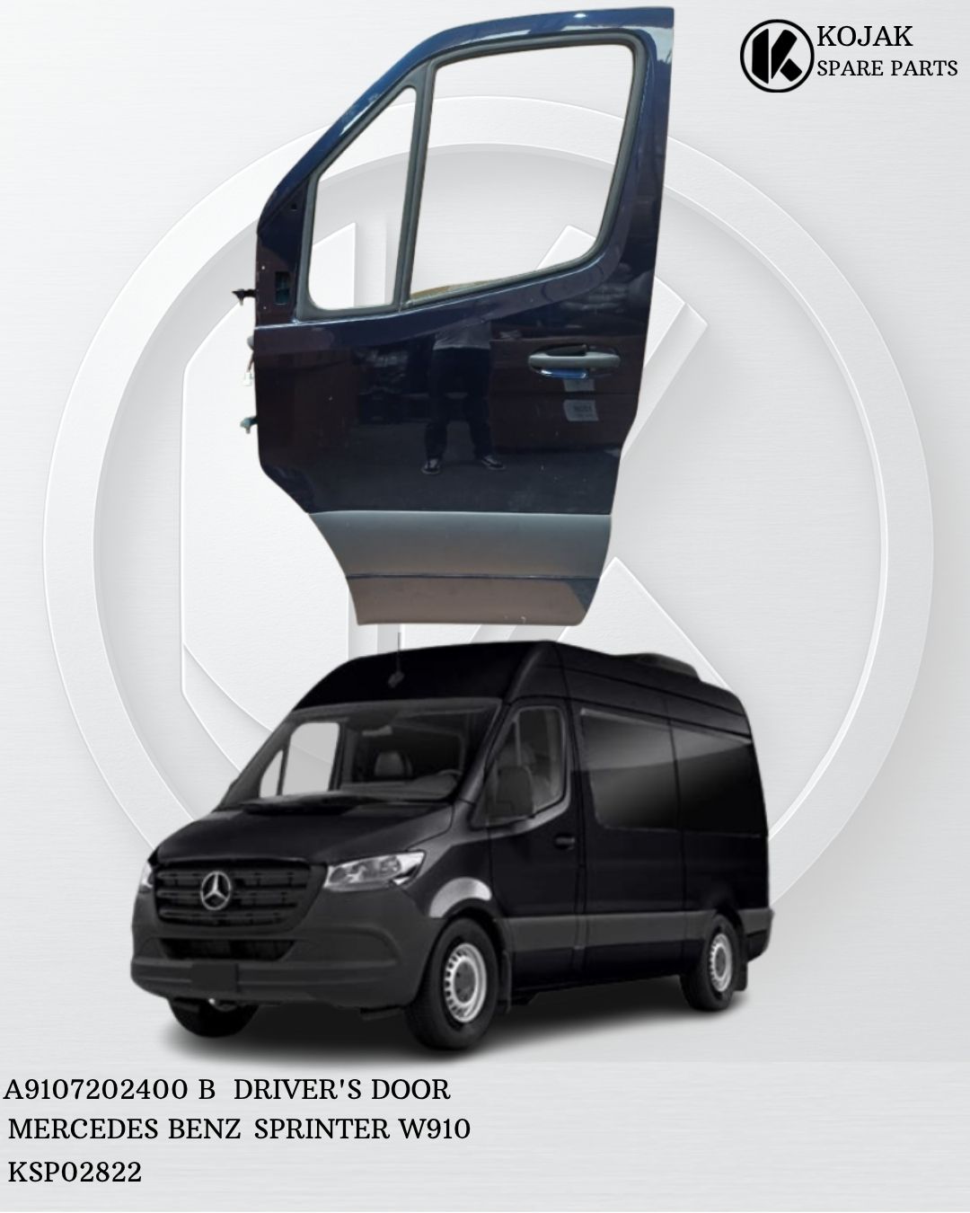 Driver's Door Left Mercedes-Benz Sprinter W910