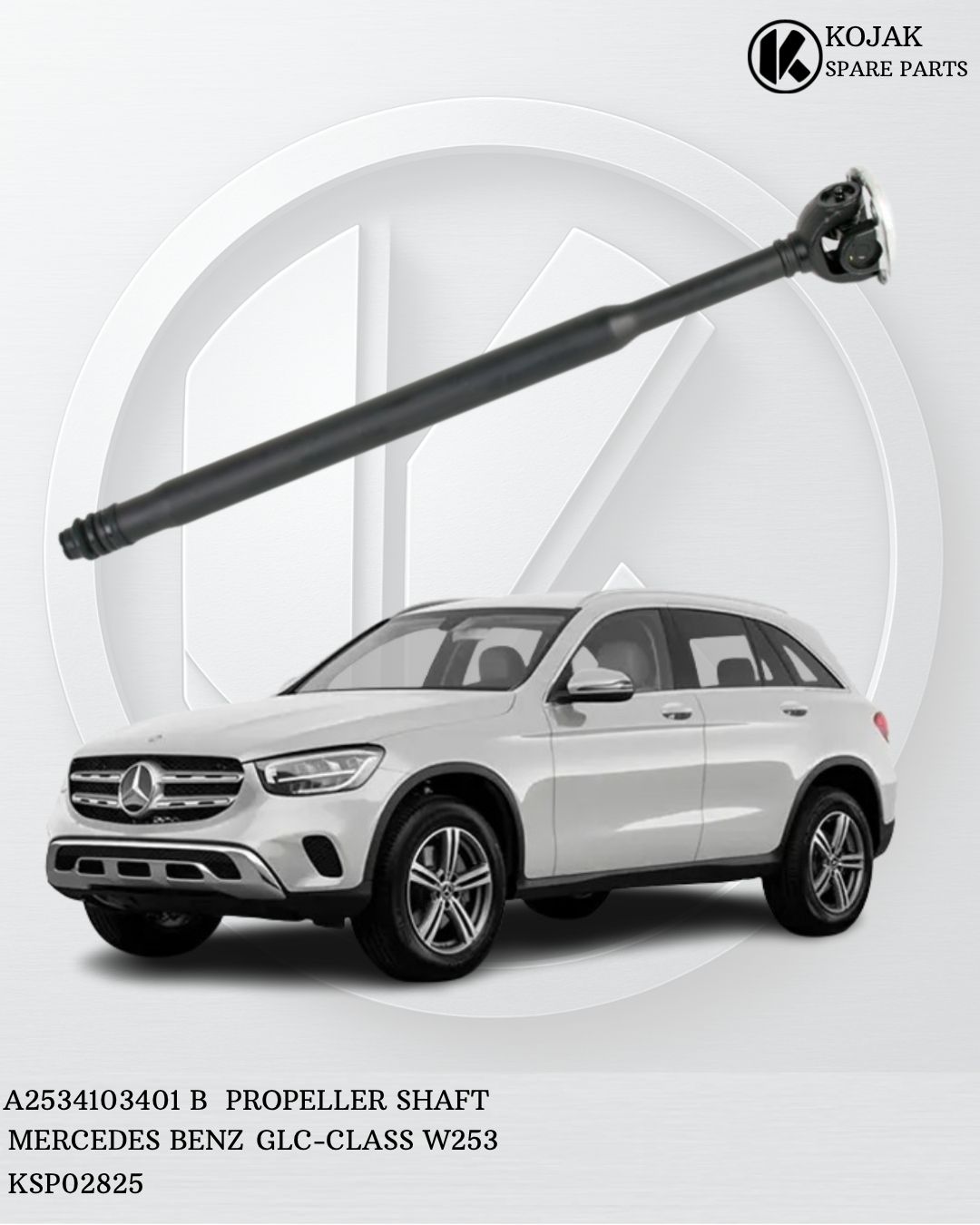 Mercedes-Benz GLC-Class W253 Propeller Shaft
