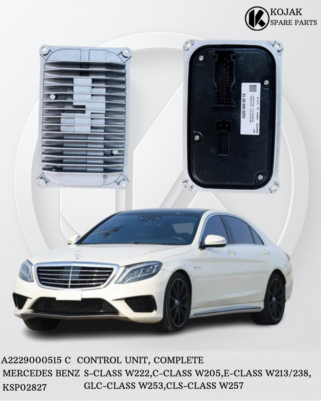 Mercedes-Benz Control Unit A2229000515