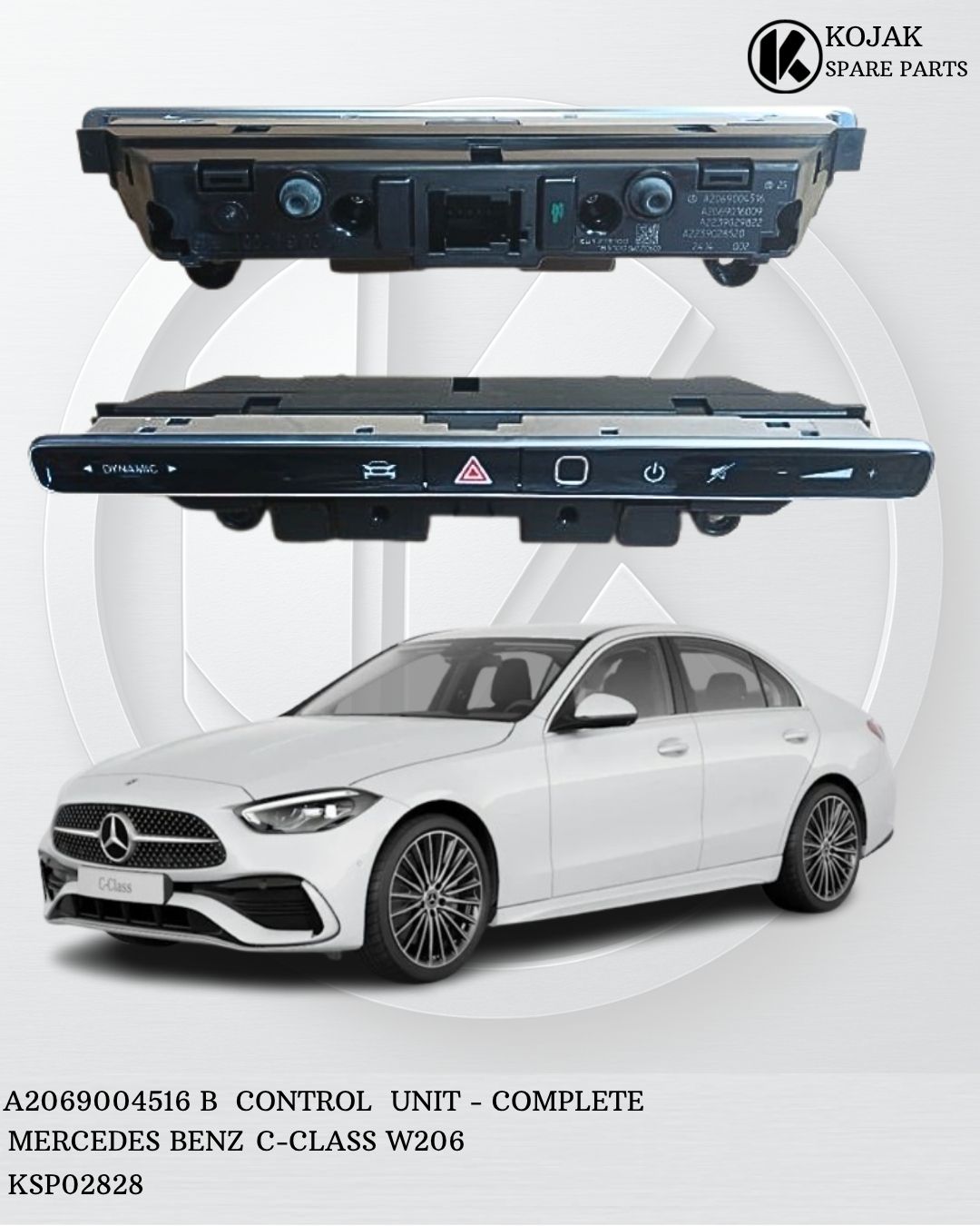 Mercedes-Benz C-Class W206 Control Unit / Operating Panel