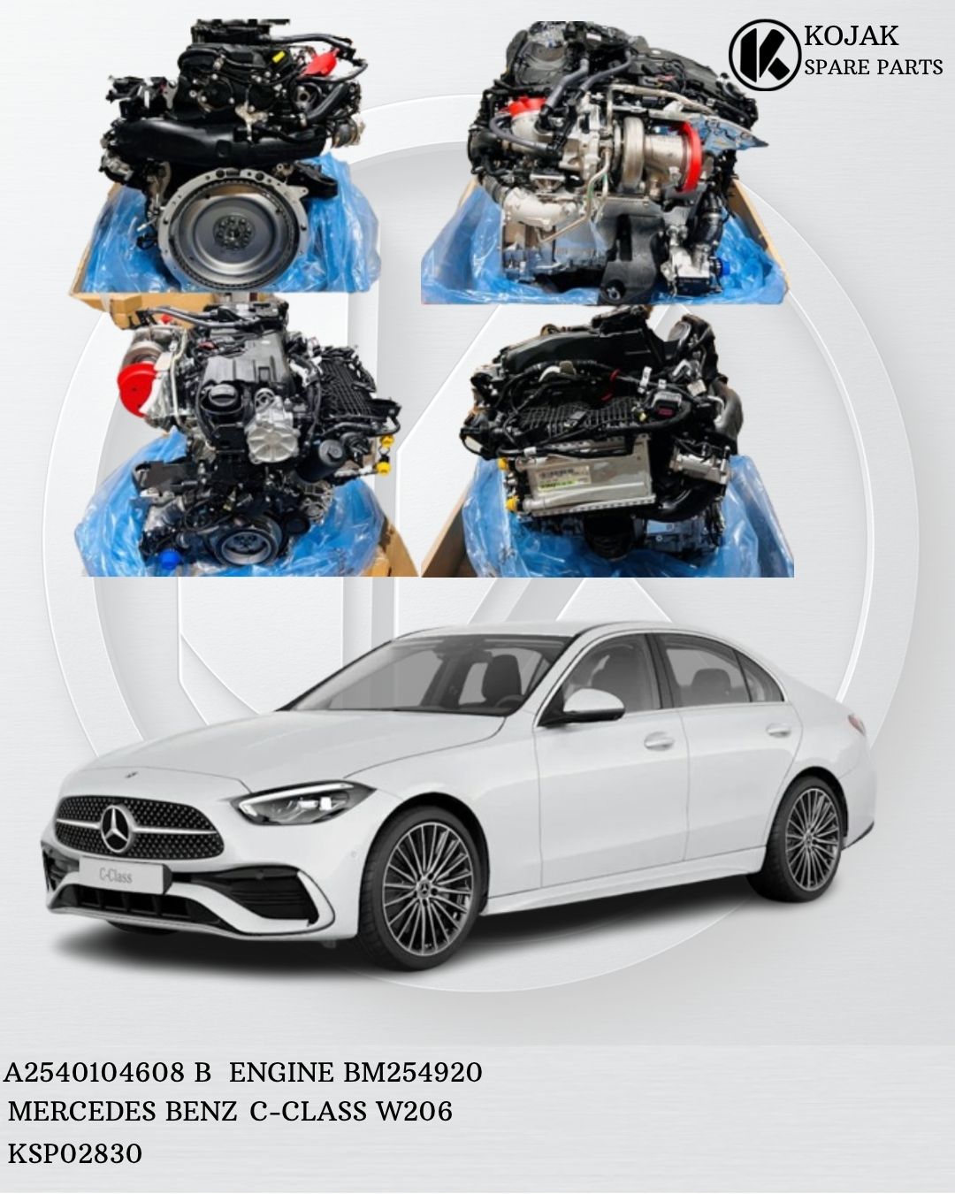 Mercedes-Benz C-Class W206 Engine BM254920