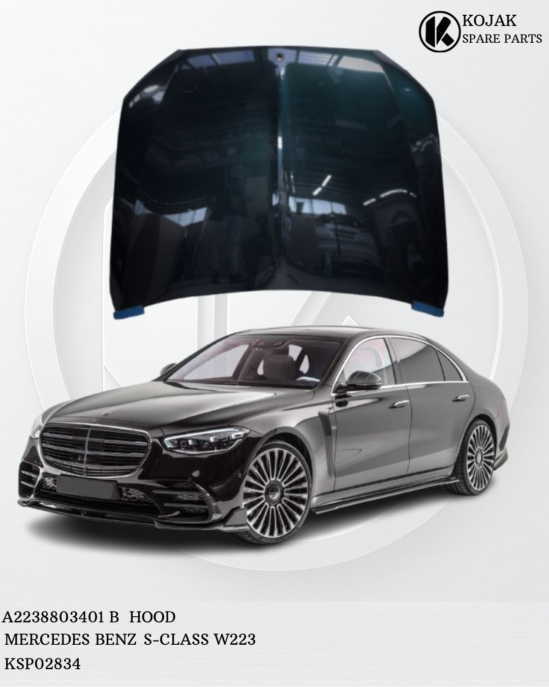 Hood Mercedes-Benz S-Class W223