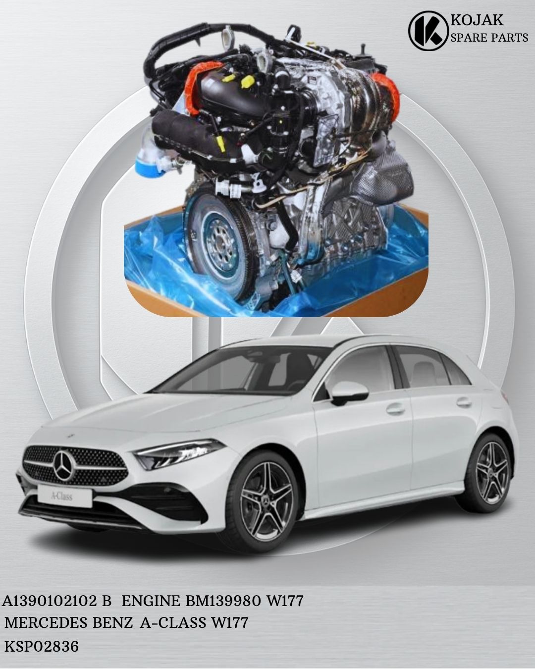Engine for Mercedes-Benz A-Class W177