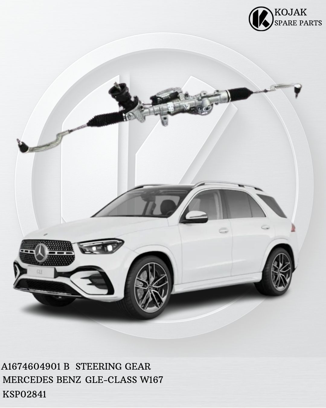 Steering Gear Mercedes-Benz GLE-Class W167
