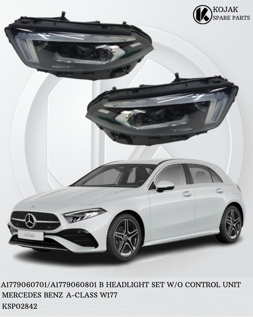 Mercedes-Benz A-Class W177 LED Headlight Set