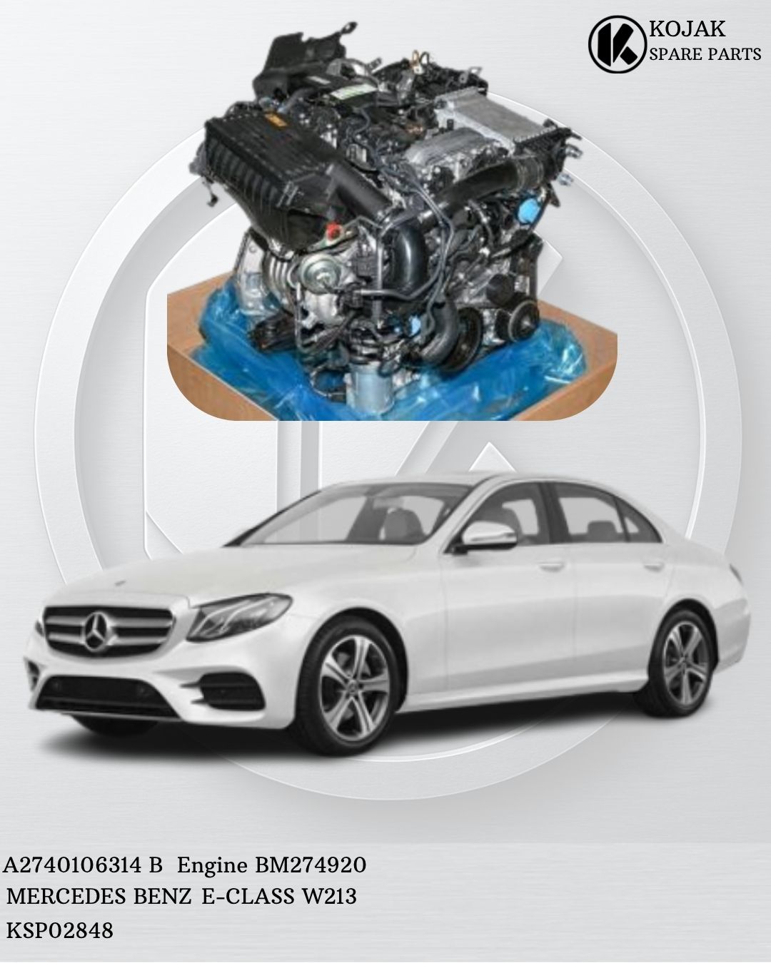 Mercedes-Benz M274 Engine for E-Class W213