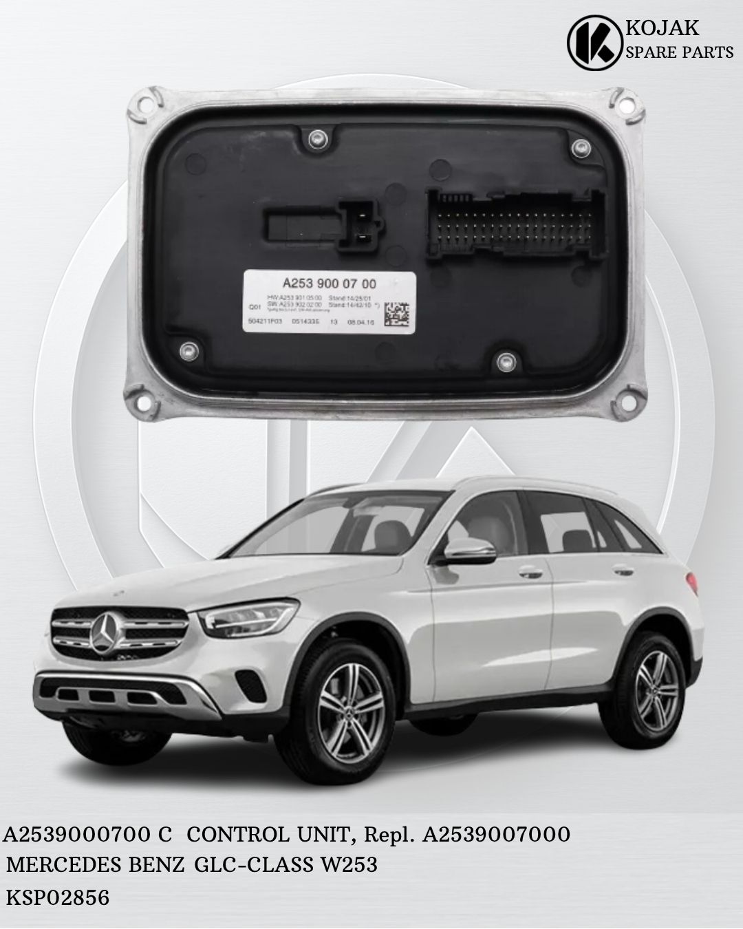 Mercedes-Benz GLC-Class W253 Control Unit
