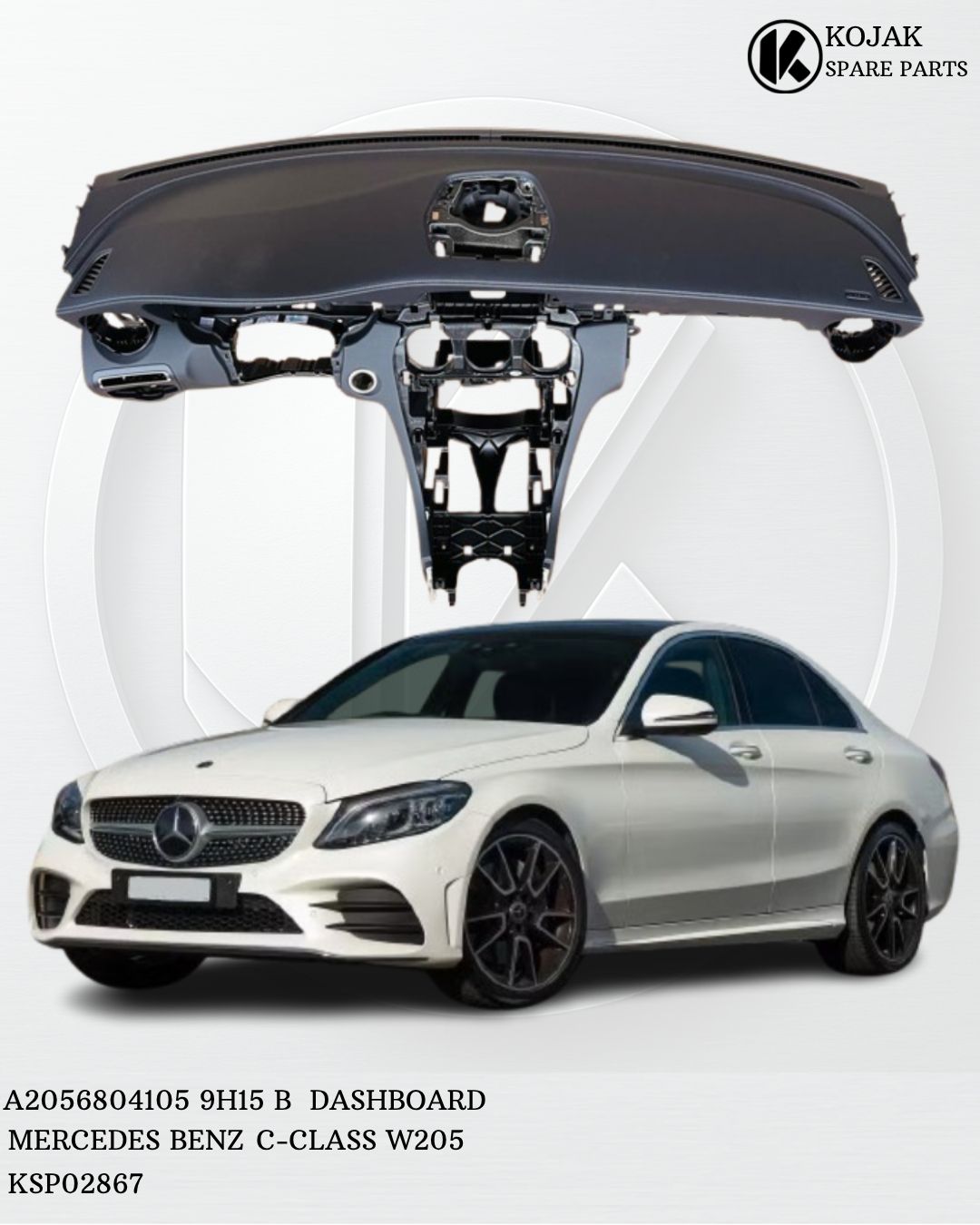 Dashboard Mercedes-Benz C-Class W205