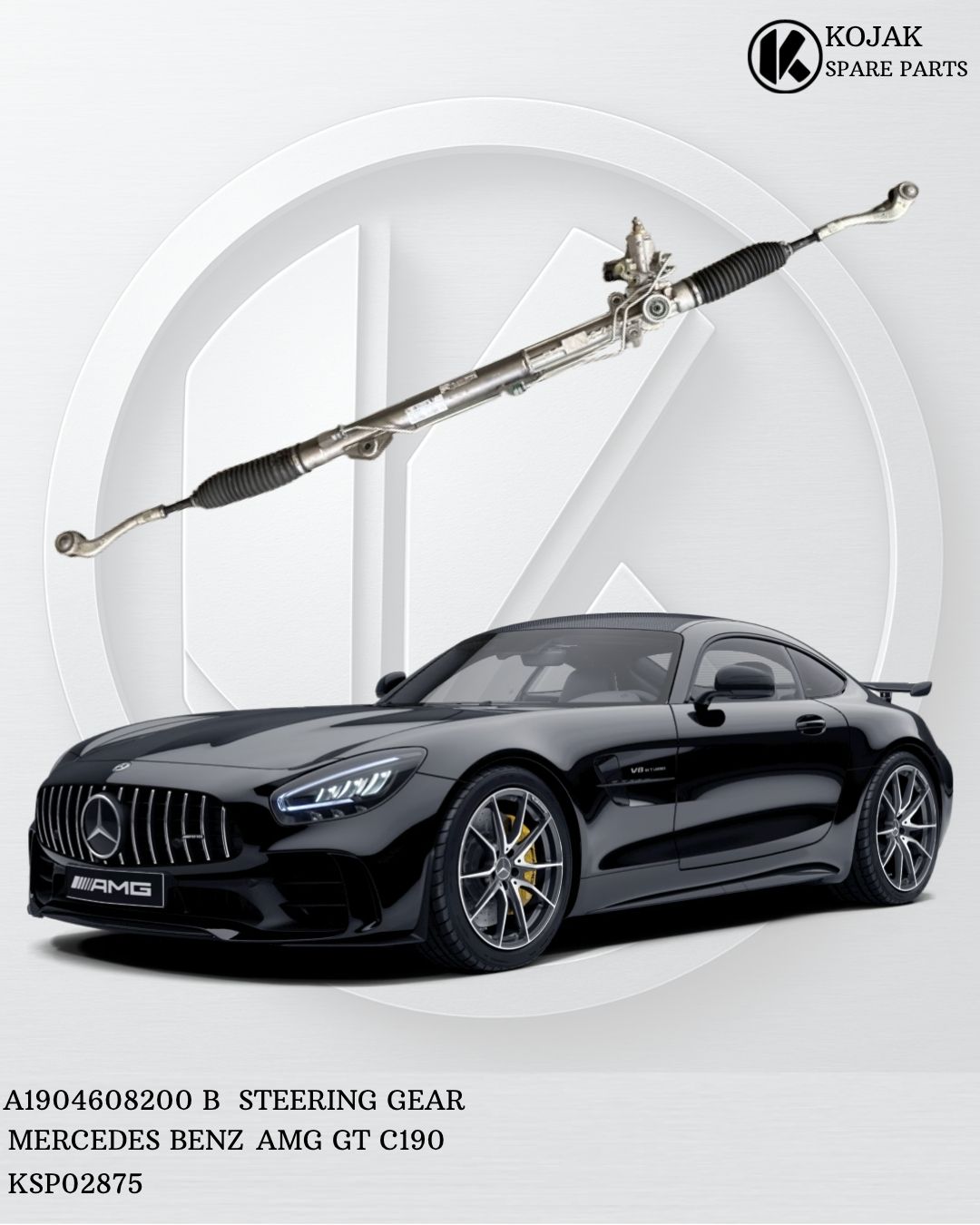 Steering Gear Mercedes-Benz AMG GT C190