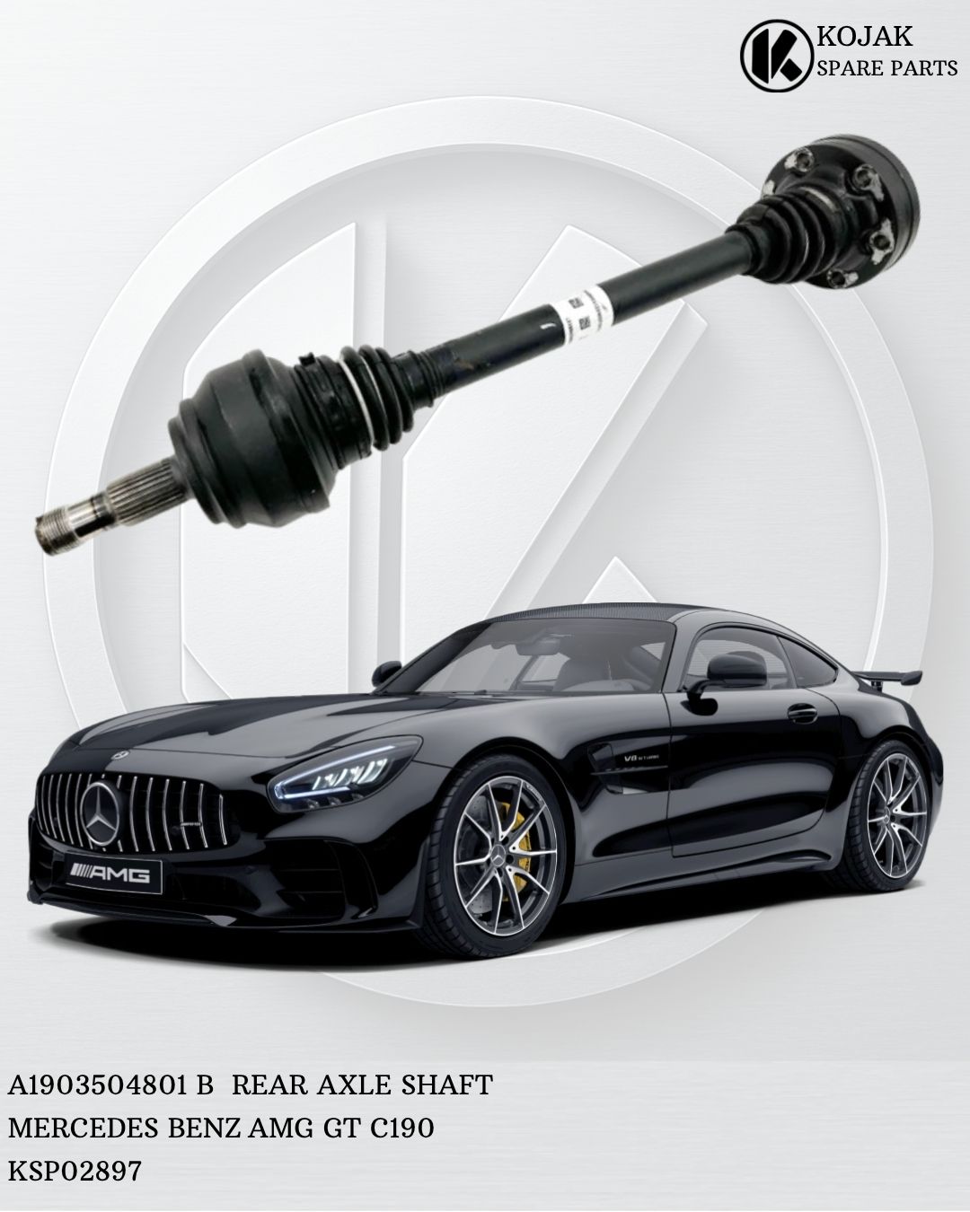 Rear Axle Shaft Mercedes-Benz AMG GT C190