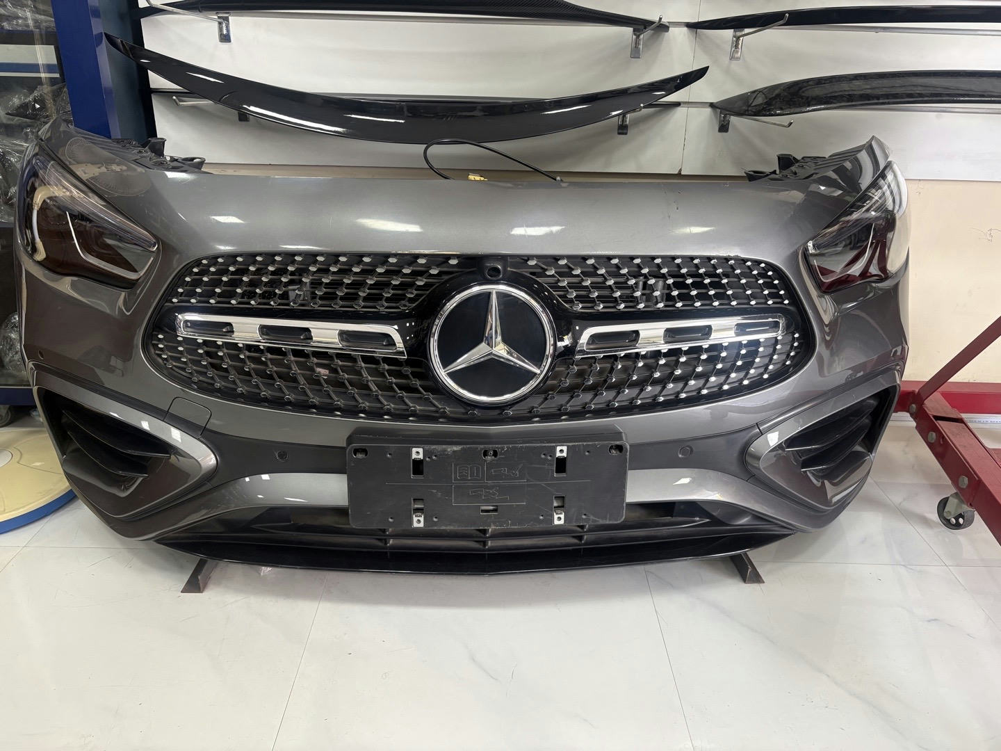 Mercedes-Benz GLA W247 Front Bumper Assembly Grey