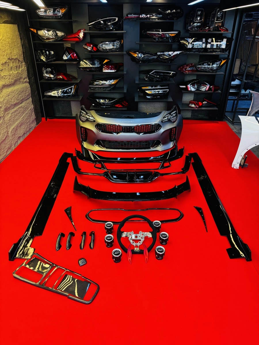Kia Stinger Complete Aftermarket Body Kit & Interior Trim