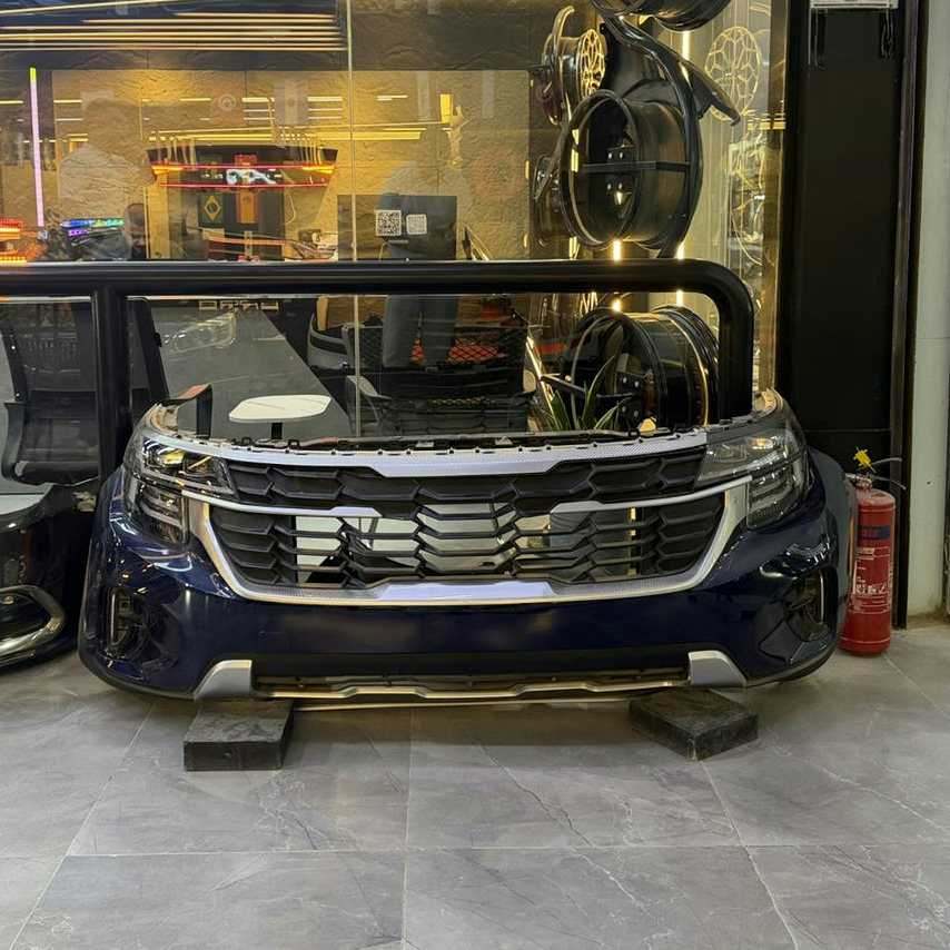 KIA Seltos Facelift - Front Bumper Assembly Dark Blue