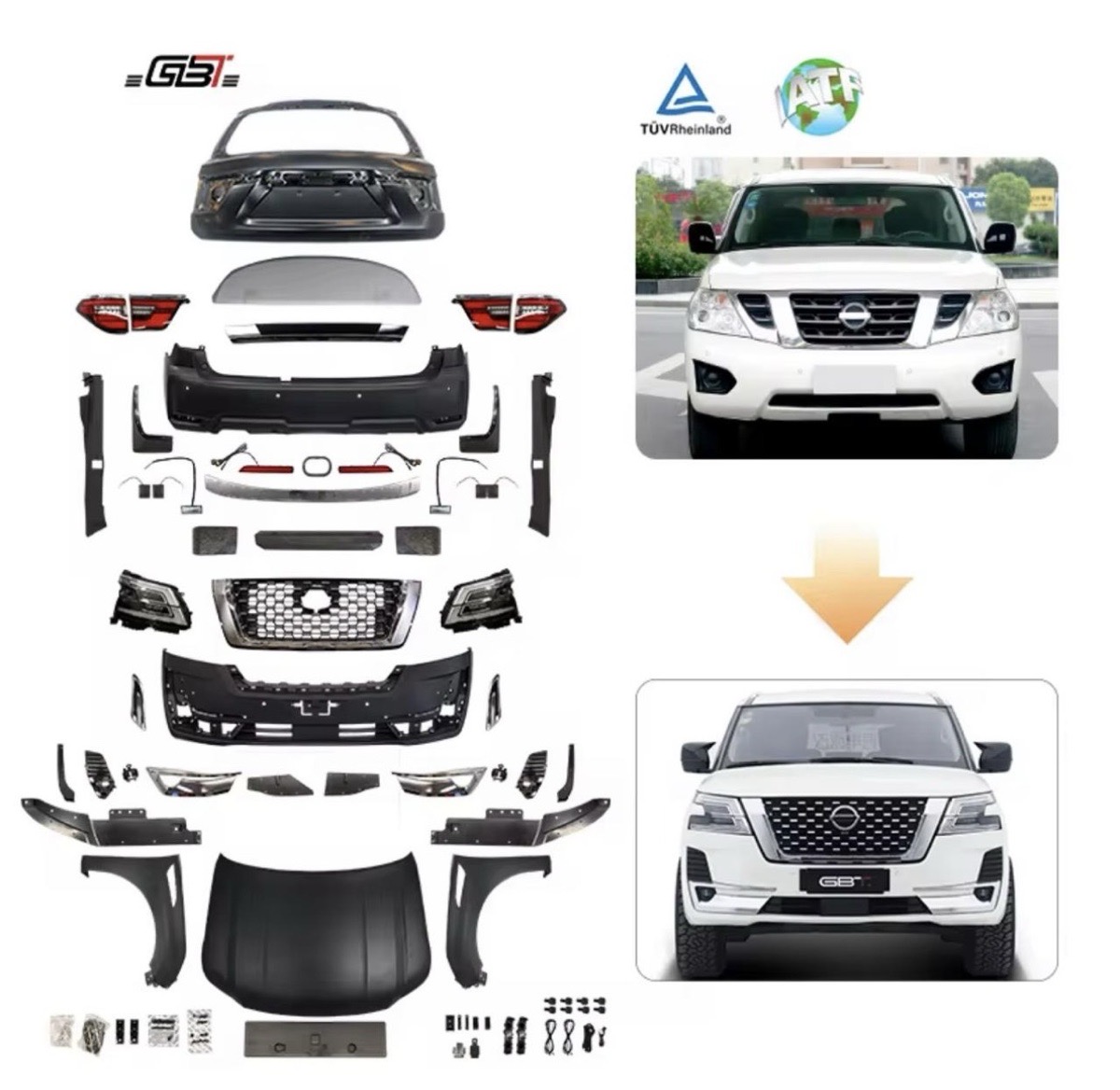 Nissan petrol kit