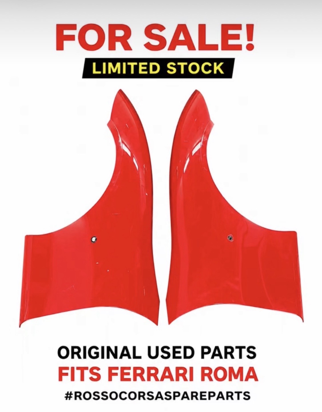Ferrari Roma -Front Fenders LH&RH