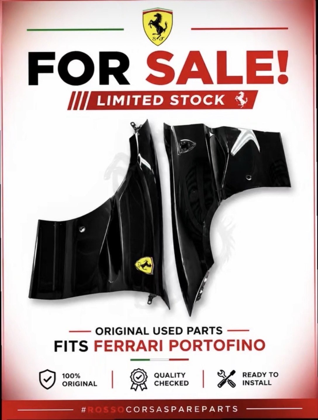 Ferrari Portofino - Fender LH&RH