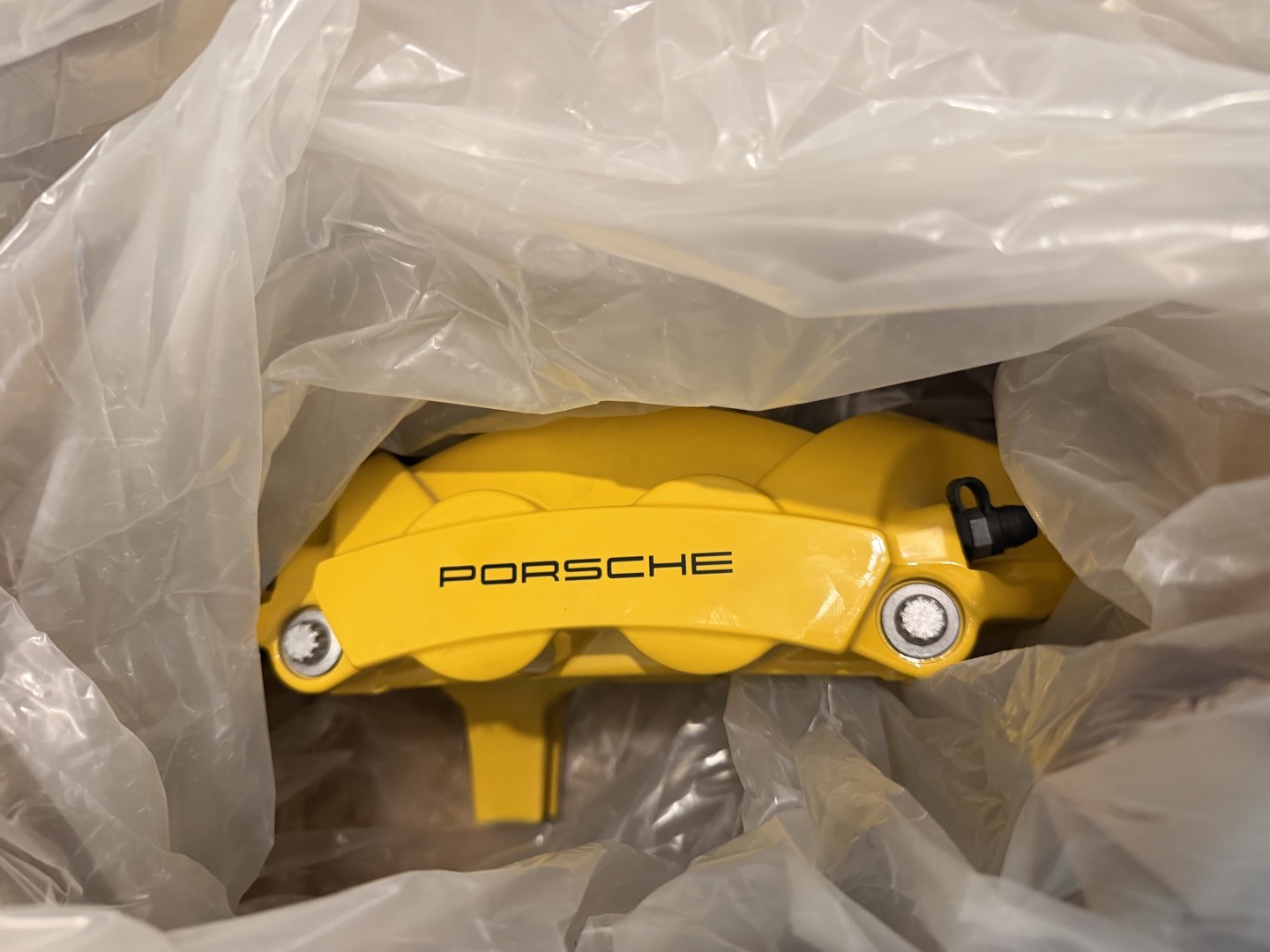 Porsche Carbon Ceramic Brakes PCCB Calipers only Yello