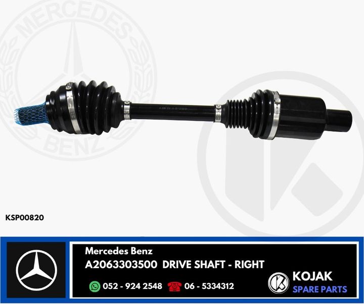 Mercedes-Benz Right Drive Shaft
