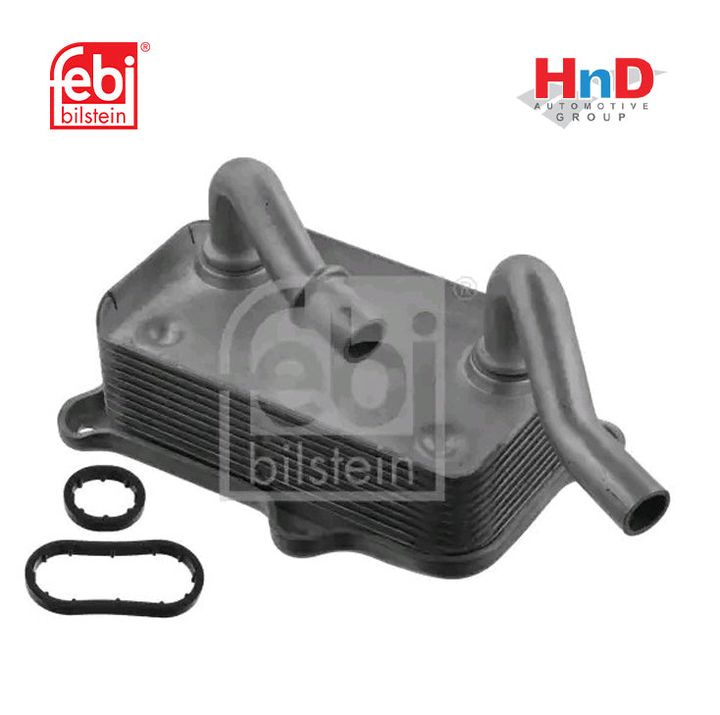 FEBI BILSTEIN 49404 Engine oil cooler with gaskets MERCEDES-BENZ ML-Class W164 1121880401