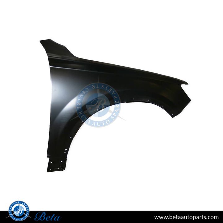 Audi Q7 (2016-Up), Front Fender - Aluminum (Right), China, 4M0821106D / 4M0941106C