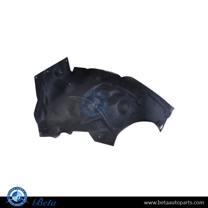 BMW 3 Series F30 (2012-2018), Front Wheel Fender Liner Rear Half Flannel (Left), China, 51717260699