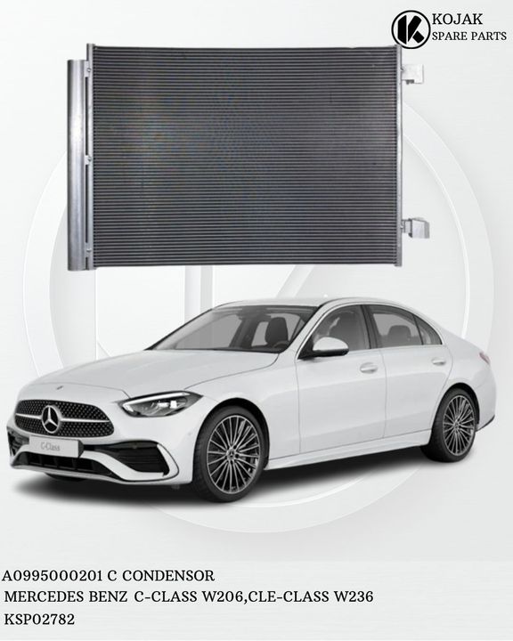AC Condenser for Mercedes-Benz C-Class W206 / CLE-Class W236