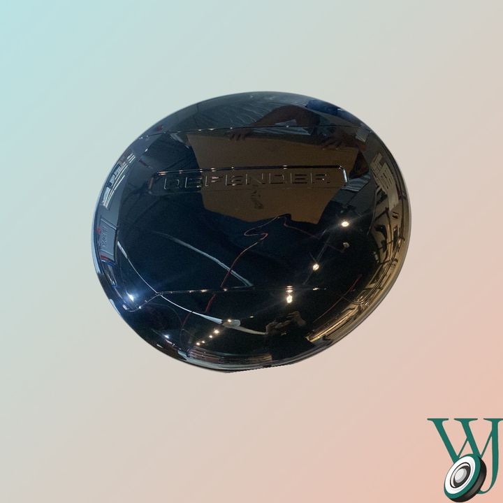 REAR WHEEL COVER 007 Black, DEFENDER
