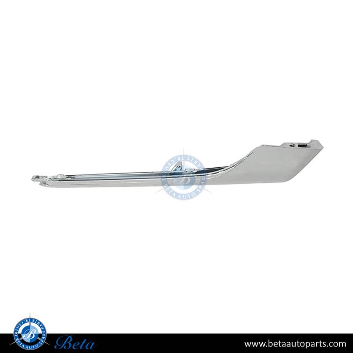 Tesla Model X (2015-2021), Fog Lamp Upper Moulding - Chrome (Left), China, 1049609-00-F