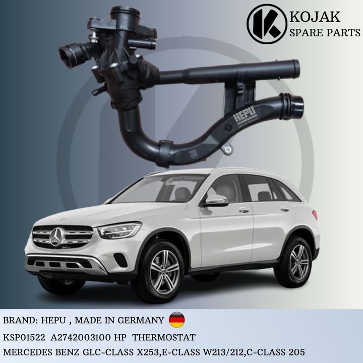 HEPU Thermostat for Mercedes-Benz GLC-Class, E-Class, C-Class