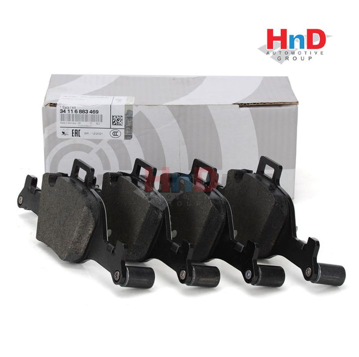 BMW Genuine FRONT BRAKE PAD X3 (G01, F97) X4 (G02, F98) X5 (G05) 34116883469