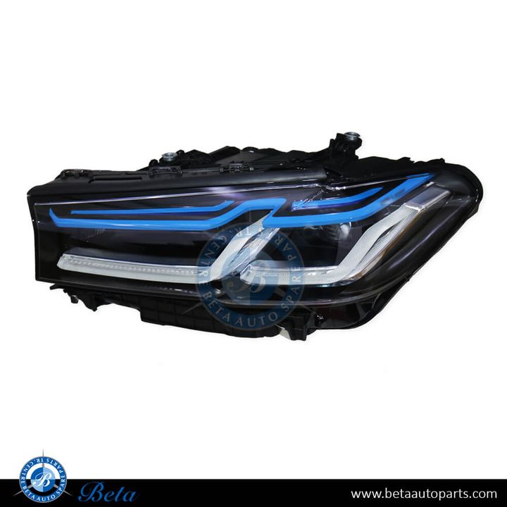 BMW 5 Series G30 LCI (2021-2023), Headlamp Laser Look Fits Only for Adaptive LED (Left), China, 63119479267