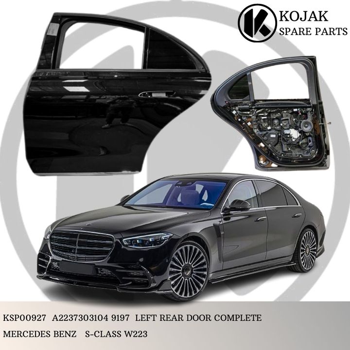 Rear Door Left Mercedes-Benz S-Class W223 Complete