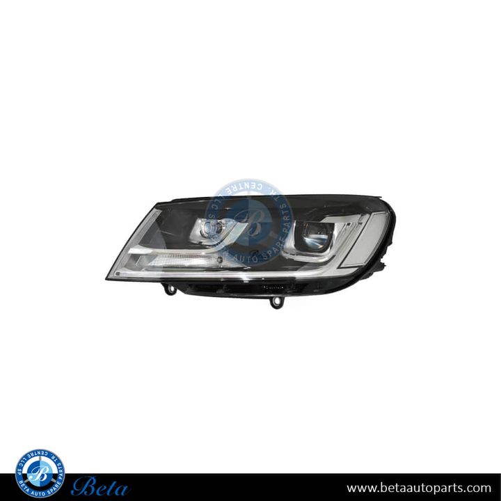 Volkswagen Touareg (2015-2017), Headlamp Xenon LED (Left), Hella, 7P1941753B