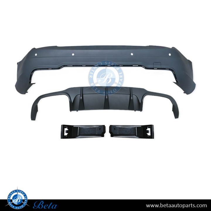 Mercedes C-Class W204 (2011-2014), Rear Bumper with PDC C63, Taiwan
