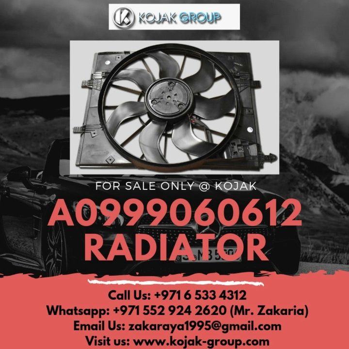 Mercedes-Benz Radiator Cooling Fan Assembly