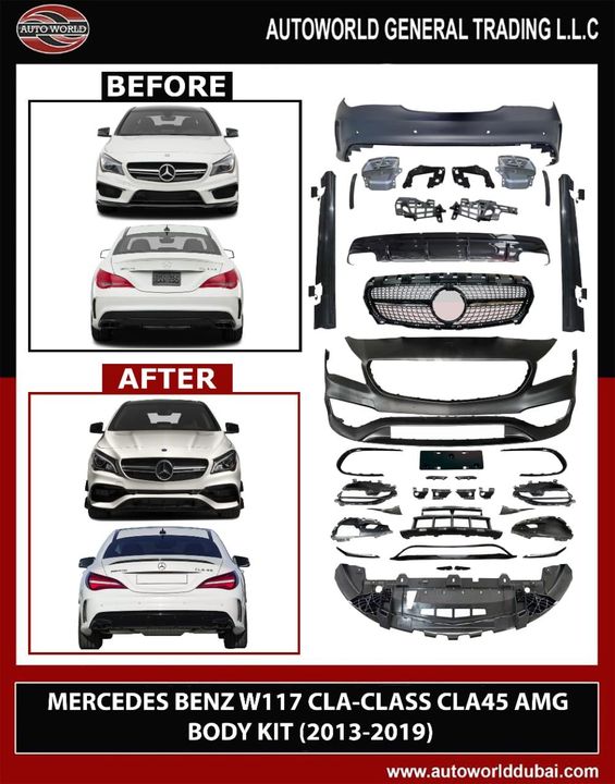 Mercedes Benz-CLA w117 body kit