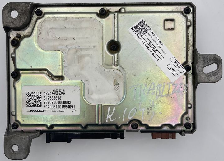 Amplifier Computer Control Module - 2021 Chevrolet Trailblazer RS AWD
