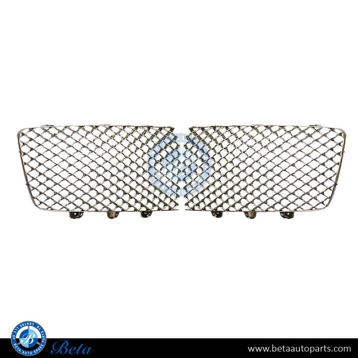 Bentley Continental GT (2018-2024), Radiator Grille (Chrome), China, 3SD853597P / 3SD853597