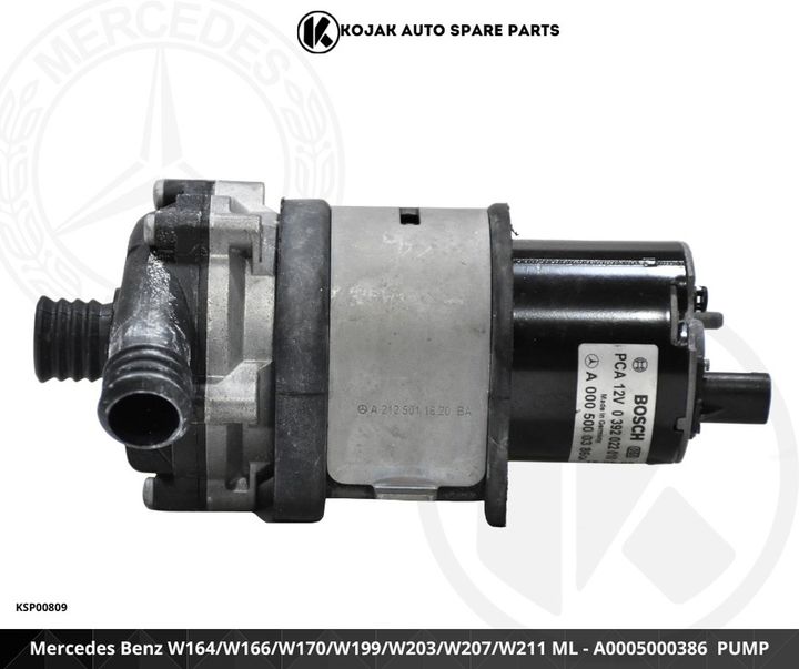 Mercedes-Benz Auxiliary Water Pump A0005000386
