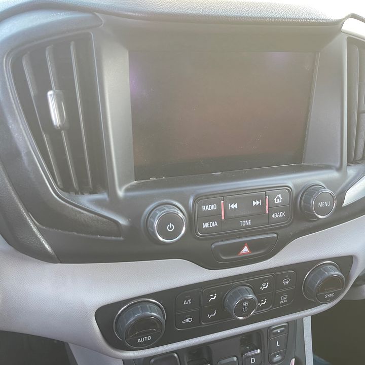 Info-gps-tv screen - 2018 GMC Terrain Export Only