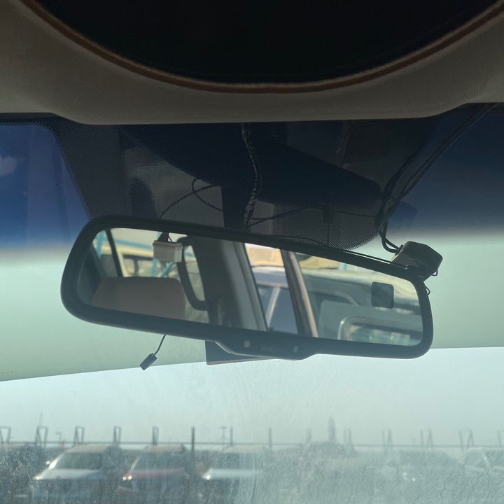 Rear view mirror - 2006 Nissan Armada