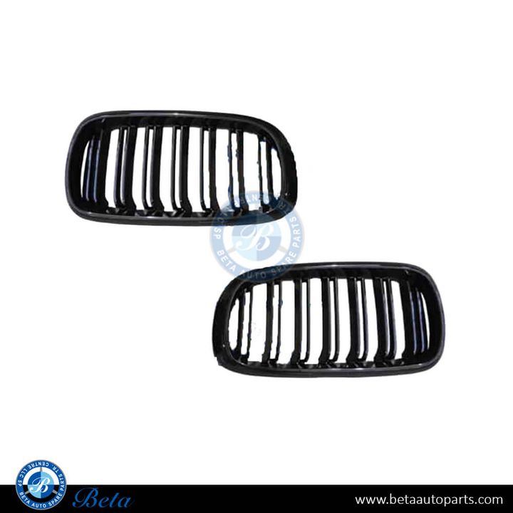 BMW X5 / X6 F15 / F16 (2014-2019), Radiator Grille M Look (Gloss Black), China, 51712334708 / 51712334710