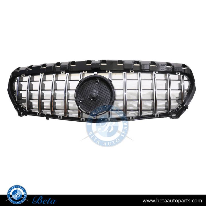 Mercedes CLA-Class C117 (2013-2018), Radiator Grille GT Look (Black and Chrome), China