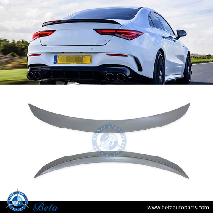 Mercedes CLA-Class C118 (2019-Up), Trunk Spoiler, Taiwan, 1187900800
