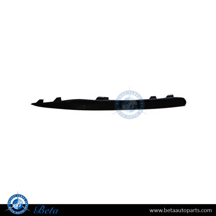 Porsche Panamera (2010-2013), Fog Lamp Cover Lower Moulding - Black (Left), China, 97050557500